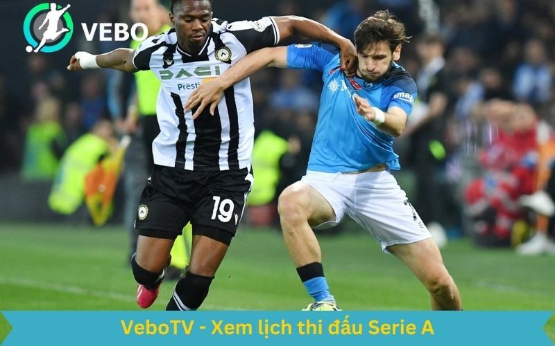 lịch thi đấy Serie A trực tiếp trên VeboTV